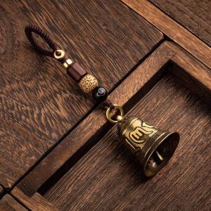 GYYT Porsperity Success Handmade for Safely Wealth Lanyard Pendants Tibetan Buddhism Car Accessories Six-word Mantra Lucky Rope Car Key Chain Key Rings Car Key Chain Keyfob