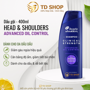 [NK Mỹ] Dầu Gội chuyên sâu ngăn Gàu Head & Shoulders 400ml Hàng Mỹ - TD Shop