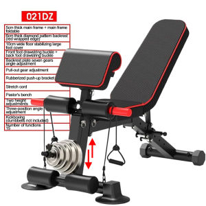 Dumbbell Bench Multifunctional Upgraded Widened base Foldable New training for leg muscles Gym Bench 7 Gears adjustable Sit-up bench  Bench Press Chair COD