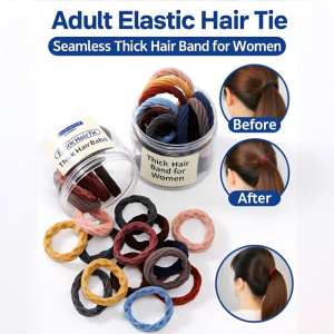 Hairpin Multi Fashionable Colors Fits Snugly on the Head Thickened Hair Rope Suitable for People