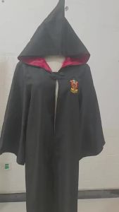 Harry Potter Style cos Clothes Childrens Clothing Magic Robe Full Set Anime cosplay Halloween cloak