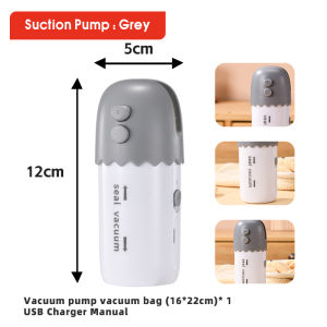 Electric Pump for Vacuum Sealing Bags USB 3-in-1 Portable Multi-Function Vacuum Sealer Magnetic Base