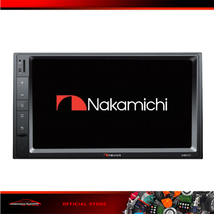 NAKAMICHI NAM1610 7" 2DIN MP5 RECEIVER (HEADUNIT, STEREO) | Lazada PH