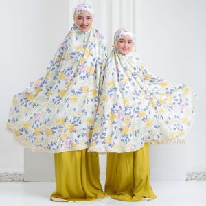 Ayzara - Mukena Couple Ibu Dan Anak 2In1 Rayon Premium Sherina Series