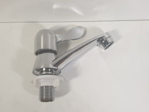 Vòi Bồn Rửa Mặt Lavabo Mạ Inox Có Hỗ Trợ Tăng Áp