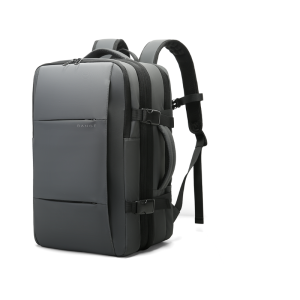 P&D Vacuum Compression Travel Backpack Waterproof Bagpack Anti-Theft Airbag Expandable TSA Lock with Pump Cabin Size