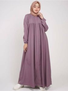 GAMIS STELLA BABYDOLL ITY CREPE UKURAN SMLXLXXL / GAMIS STELLA REMAJA DEWASA