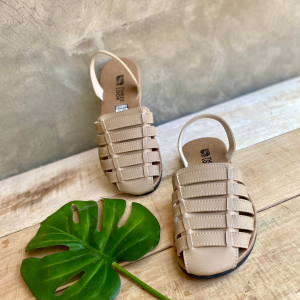 THREELOOK Official - Sandal Kulit Wanita Dewasa Slip On Flat - Fuji
