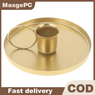 MaxgePC Giá đỡ nến trang trí để bàn phong cách retro cổ điển tiệc cưới