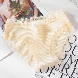 Quần lót nữ cotton thun gân trẻ trung thoải mái thoát mát (MS 03081) Anna Shop