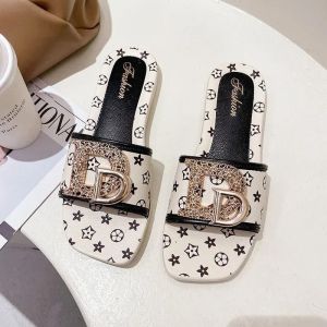 Free Shipping New Summer Slippers For Women Fashionable For Outdoor And Home Use Anti-Slip Odor-Resistant High Aesthetic Value
