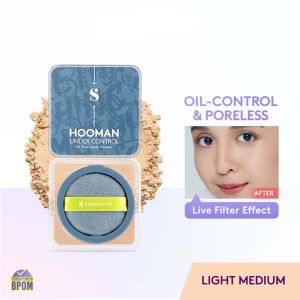 SOMETHINC Hooman Under Control HD Blur Loose Powder - Bedak Tabur