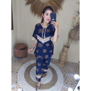 Setelan Set One Set Atasan Bawahan Tie Dye Tidi Kekinian / Setelan Wanita Terbaru Kekinian Set Cp Lengan Panjang Daster renda Daster Wanita Terbaru Sandiana Set / Daster Arabian