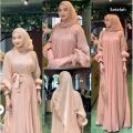 New - Gamis Terbaru 2024 Kekinian Simple dan Elegan Wanita Dewasa Kondangan Model Sekarang | Maddina Dress Kondangan Wanita Muslim Terbaru Cantik | Gamis Shimmer Silk Premium [Dress Shimmer]. 