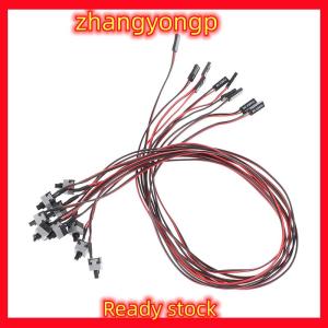 [ZY] Legend 10pcs50cm nút nguồn chuyển đổi cáp cho PC Thiết bị chuyển mạch thiết lập lại máy tính push button