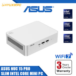 ASUS NUC 15 Pro+ (NUC15CRK) Mini PC| Intel Core Ultra 7 265H/Ultra 5 235H |Intel Arc Graphics for Gaming/4K Video/AI | Windows 11 Pro|3 year Warranty