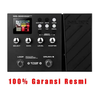 EFEK GITAR NUX MG 300 EFFECT GUITAR NU-X EFEK GITAR MODELLING DIGITAL