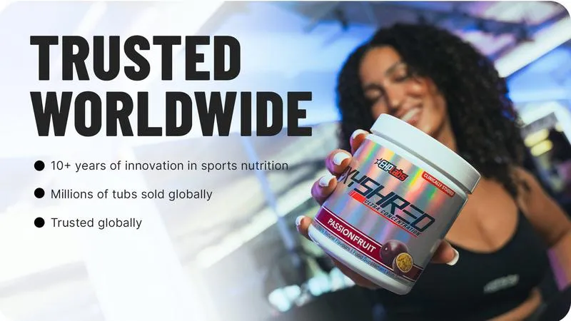 EHPlabs OxyShred 33 Serve Pre Workout + Acetyl L-Carnitine 100g Stack