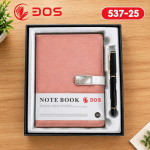 ( Sét Quà Tặng 20/11 ) Sổ Bìa Da A5 Tặng Kèm Bút Ký Đựng Trong Hộp Quà Cao Cấp Giao Màu Ngẫu Nhiên 537-25