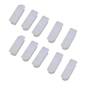 Reusable Elastic DisplayPort DP Connectors Dust Cover For Desktop Laptop Graphics Port Seal