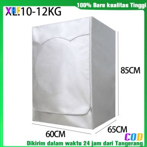 Cover Mesin Cuci Front Loading/Penutup Kain Anti Debu Dan Sinar Matahari/Anti Air Buka Depan COD