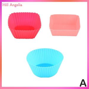 [Hill Angelia] 3Pcs Bento Divider Cup Easy Clean Mould Reusable Cake Mold Dessert Sushi Separate Storage Accessories Food Lunch Box Liner