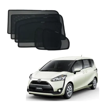 Magnetic Sunshades for Toyota Sienta 2nd Generation (XP170) - (From Year 2015 to 2021)
