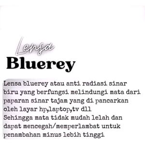 Kacamata Minus Tinggi -0.25 SD -10.00 Kacamata Lensa Minus Photocromic Minus Blueray Minus Bluecromic