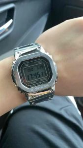 GJB PROMO!!! Jam Tangan Casual Rantai Steel Digital Watch LED Light [COD] Bisa Bayar Ditempat!!!