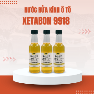 Nước rửa kính ô tô đậm đặc cao cấp Xetabon 9118 dung tích 150ml tẩy sạch vết ố bám bẩn trên kính sáng bóng tự nhiên