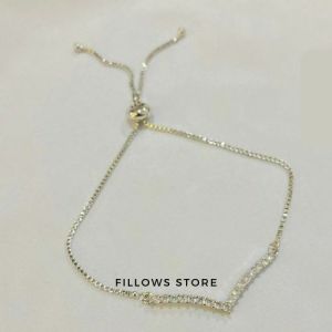 Gelang Fuji Serut Xuping Aksesoris Wanita Permata Indah Titanium Terbaru