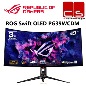 Asus ROG Swift OLED PG39WCDM 39 UWQHD 240HZ 0.03MS G-SYNC WOLED Curved Gaming Monitor