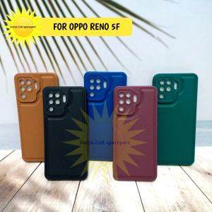 Case Square Leather Pro For Oppo Reno 5 Reno 5f Reno 6 4g Reno 6 5g