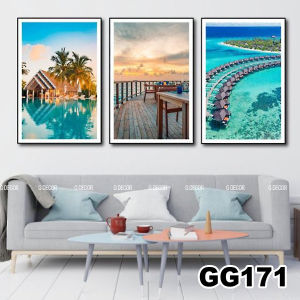 Tranh treo tường phòng khách phòng ngủ phong cách minimal tặng kèm đinh treo tranh canvas treo tường