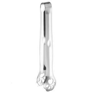 Stainless Steel Ice Tongs Kitchen Bar Small Serving Tongs Cute Cat Claw Shape Sugar Tongs for Cocktail Whiskey Teas