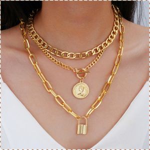 Necklace Light Luxury Jewelry Exquisite Durable Everyday Wear Comfort Personality Pendant Buckle