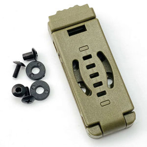 1ชุดพร้อมสกรู KYDEX Made K Sheath มีด Scabbard คลิปเอว DIY Make อุปกรณ์เสริมอะไหล่ Holsters Back Clamp Carry ระบบ