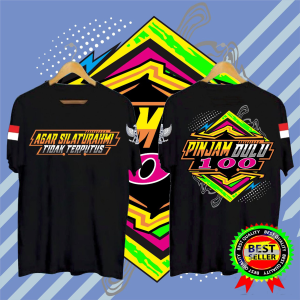 KAOS TSHIRT BAJU DISTRO PINJAM DULU 100 AGAR SILAHTURAMI TIDAK TERPUTUS