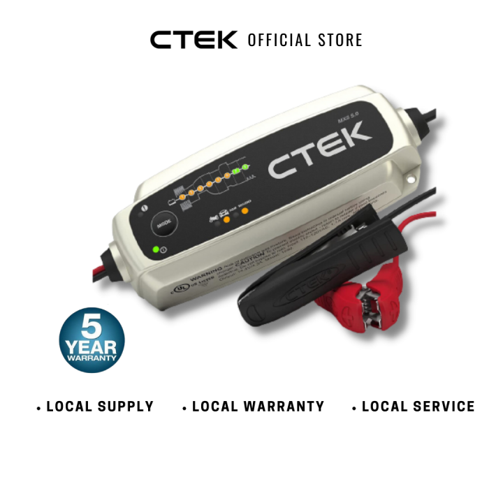 REVIEW: Ctek MXS 5.0 Smart Battery Charger. 