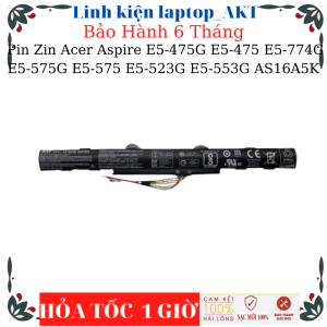[Pin zin] Pin dùng cho Laptop Acer Aspire E14 F5-573 F5-573G F5-573T E5-475G E5-475 E5-774G E5-575G E5-575 E5-523G E5-553G AS16A5K AS16A7K AS16A8K