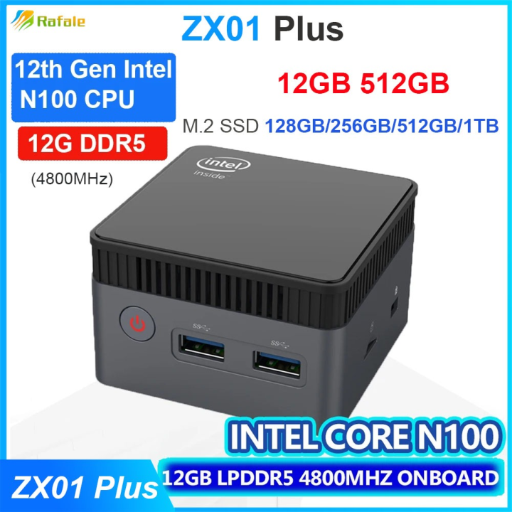 希少 黒入荷！ PC Mini Great pc Windows DDR4, 11 ZX01 8GB Celeron