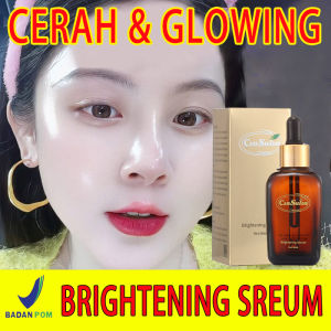 BPOM Brightening Serum Pencerah Wajah Intensif Dengan NiacinamideHyaluronic &Collagen-serum penghilang flek hitam-Anti komedo dan jerawat-anti penuaan krim pelembab wajah kering dan kusam pria-serum anti kerutan di wajah-serum menyamarkan pori flek hitam
