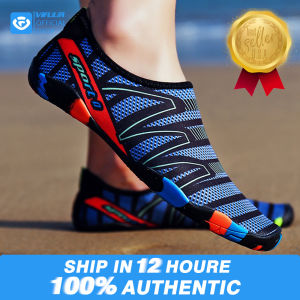 Rubber Aqua Shoes For Women Men Water Sports Aqua Beach Non-slip Surfing Slippers Upstream Light Athletic Breathable Footwear Wading shoes【35-45】