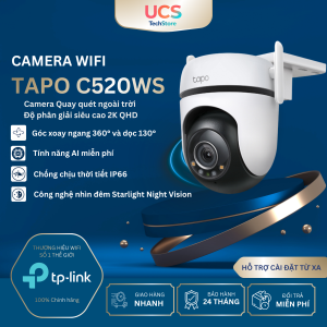 Camera WiFi Ngoài Trời TP-Link Tapo C520WS 2K – Quay 360° AI IP66