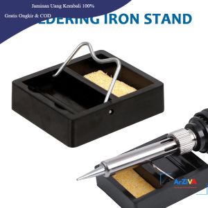 LISM Dudukan Solder bentuk G Welding Cleaning Sponge Iron Stand Holder - LISG48 - Black
