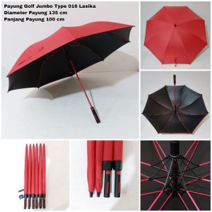 Payung Golf Jumbo Rangka Fiber Type Lasika 001