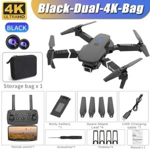 DOUBLE GREAT MAINAN TERBANG DRONE 88 PRO RC 2.4GHZ VERSI DOUBLE CAMERA