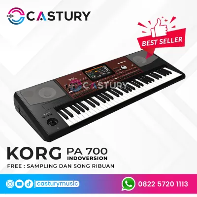 KEYBOARD KORG PA 700 Indoversion Garansi Resmi 1 Tahun. Bonus Sampling