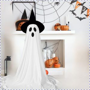 แสงสว่าง ระยะเวลาการควบคุมระยะไกล อุปกรณ์แสงสว่าง เรืองแสง ไหลโปร่งใส วันฮาโลวีน ตกแต่งวันหยุด สดใส