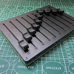 btnx USB/type-C interface DAW software 10-channel MIDI controller faders - customizable CC messages R6P8Q